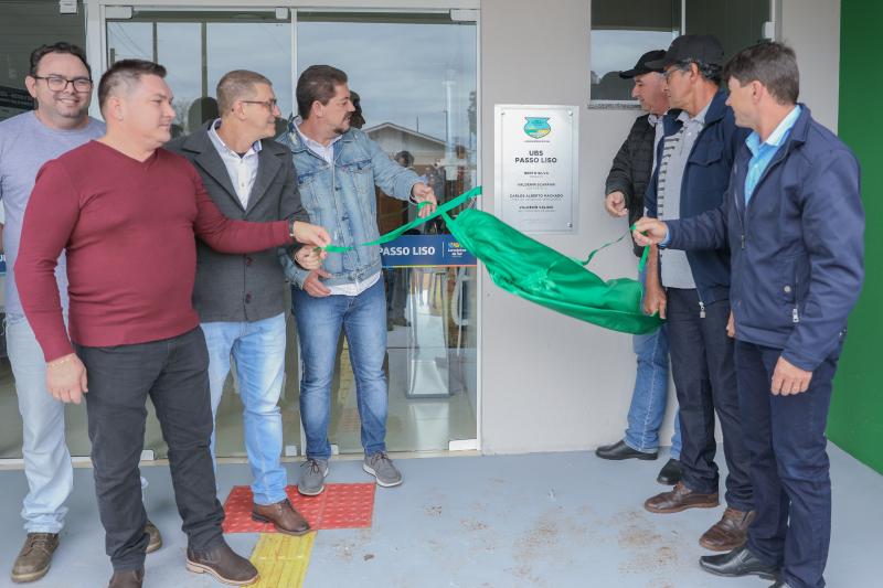 Representantes do Legislativo prestigiam inauguração da Unidade Básica de Saúde do Passo Liso